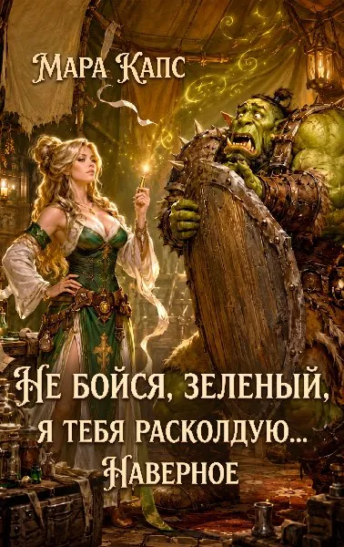 Не бойся, зеленый, я тебя расколдую… Наверное