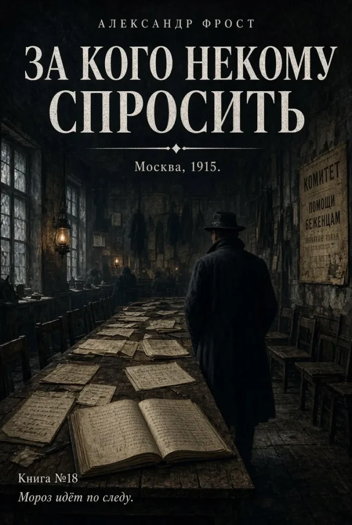За кого некому спросить. Мороз идёт по следу книга 18